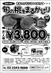無料チラシデザイン作成　スイスタジオ作品サンプル